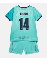 Barcelona Karim Adeyemi #14 Alternativní dres pro děti 2026-27 Krátký Rukáv (+ trenýrky)